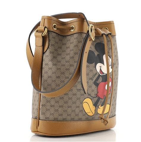 mickey mouse gucci bag grey